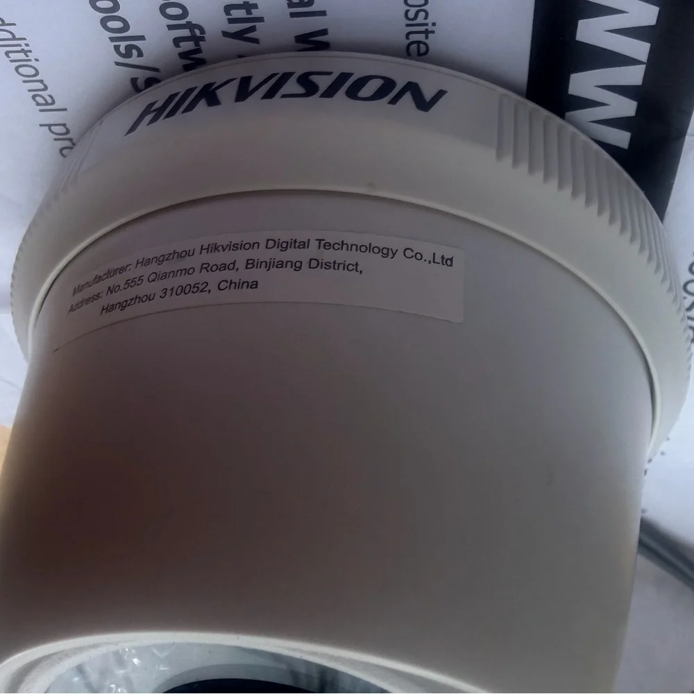 Hikvision Gray Surveillance Camera